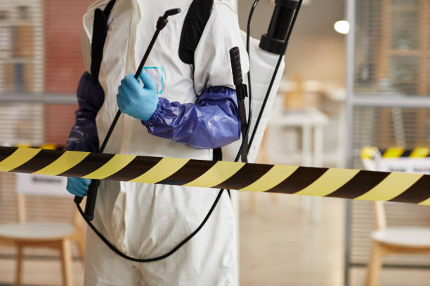 Professional Biohazard Cleanup technician working in Acworth, GA